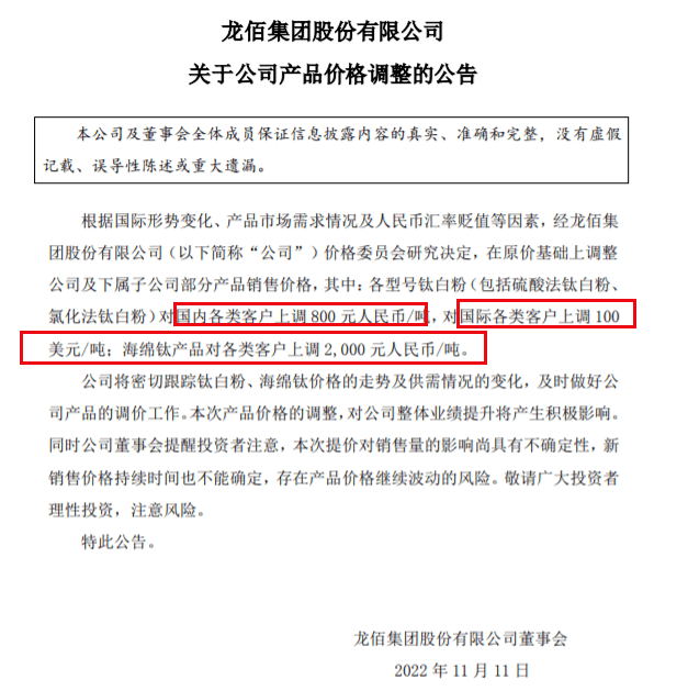 立即生效<strong></p>
<p>莱特币价格今日行情</strong>！最高涨价2000元/吨！龙头化企狂发涨价函！