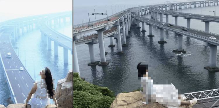 大连一跨海大桥观景台有游客翻栏杆踩空心造景石拍照<strong></p>
<p>比特币换虚拟货币</strong>，当地回应