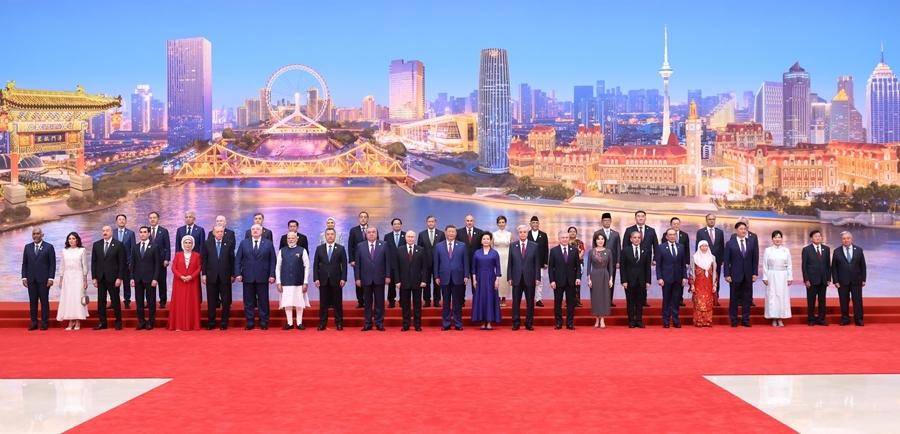 “豪华阵容”抵达津门<strong></p>
<p>DW虚拟币</strong>，两场会议今天举行，世界聚焦上合天津峰会