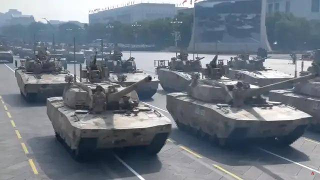 100式坦克<strong></p>
<p>寿司虚拟币</strong>？红旗-29？东风-61？九三阅兵都有哪些亮点？