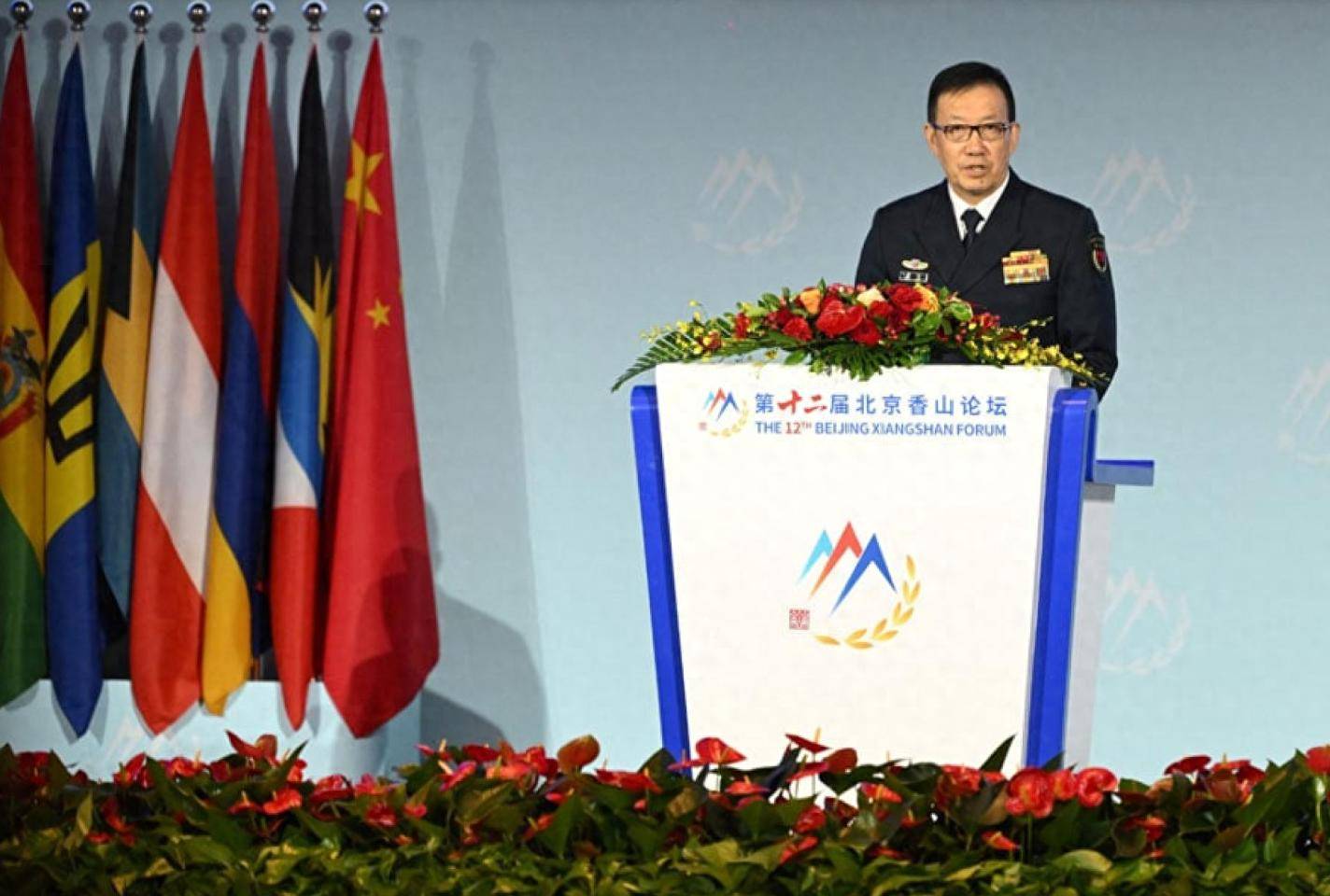 在100多国面前<strong></p>
<p>虚拟币锁金</strong>，董军防长强硬表态，美代表直呼中美和平共处