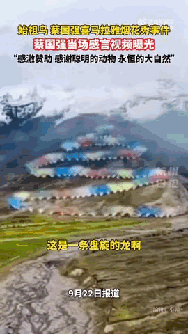 “感谢大家支持我大闹天宫……”蔡国强烟花秀现场感言视频披露，又遭质疑！