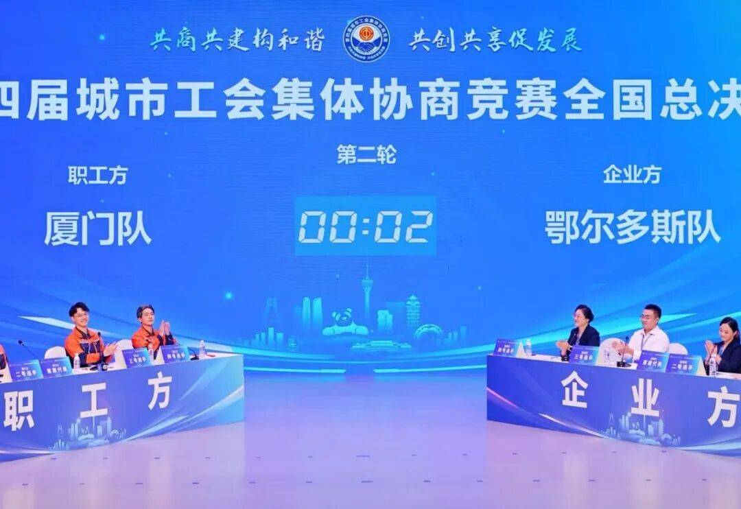 比赛结果揭晓<strong></p>
<p>国际数字货币</strong>！第四届城市工会集体协商竞赛全国决赛在川落幕