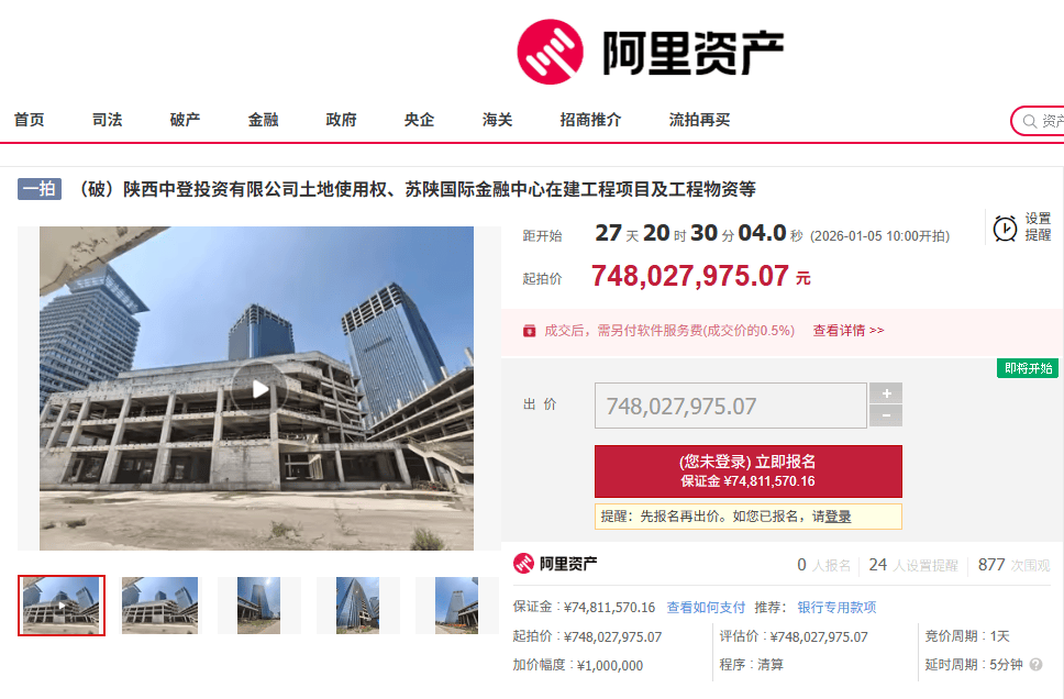 西安地标“双子塔”荒芜十年<strong></p>
<p>数字货币概念股</strong>,7.48亿起拍