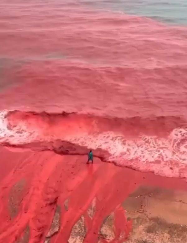 罕见!伊朗霍尔木兹岛遭遇强降雨<strong></p>
<p>数字货币应用</strong>,部分海域变成“血色海洋”
